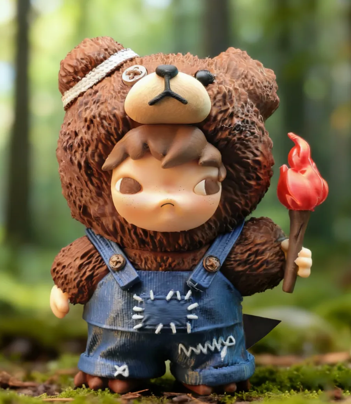 Labubu Torch Edition 3D printed collectible figure